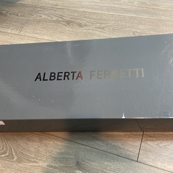 Alberta Ferretti Velvet Black Tall Boots - Picture 14 of 16